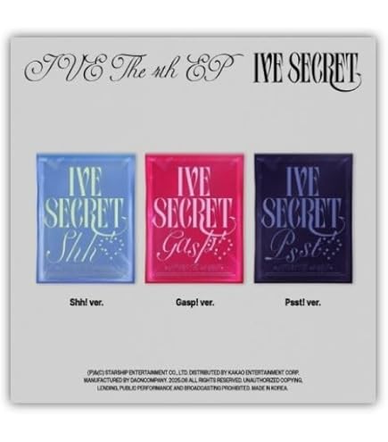 Amazon.co.jp: IVE (アイブ) - 4th EP [ IVE SECRET ] (Digipack